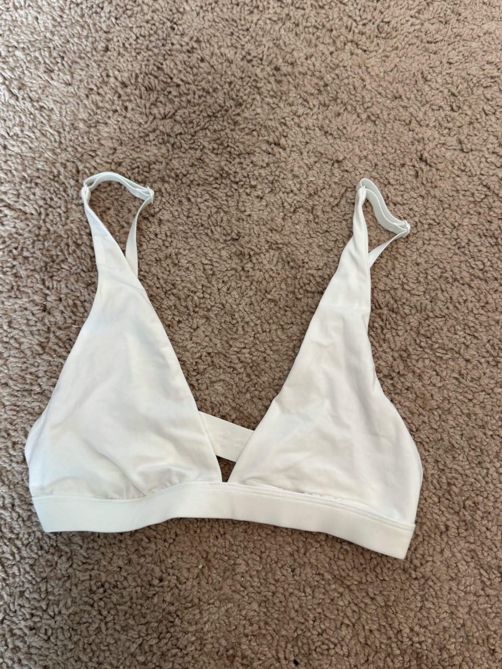 White Lululemon Bralette